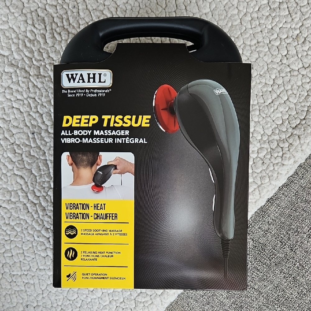 Wahl Deep Tissue Massager with Vibration and Heat